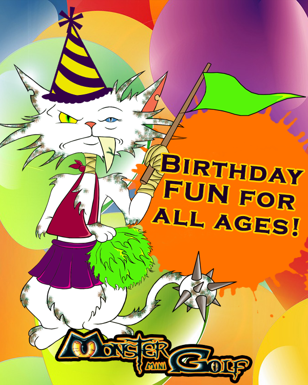 MonsterMiniGa's tweet image. We love birthdays!  Give us a call to learn all about our birthday celebrations!
.
.
.
#monsterminigolfga #birthdayparty #family #glow #minigolf