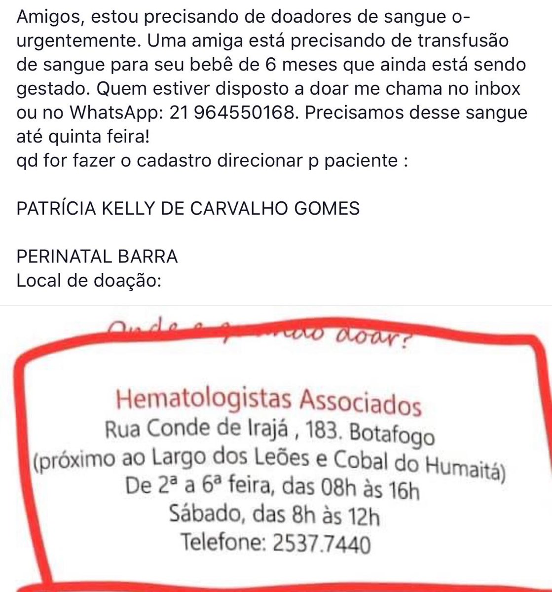 FAMÍLIA, ALGUÉM AQUI NO GRUPO TEM O TIPO SANGUÍNEO O-?