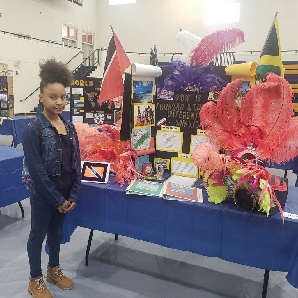 RockbridgeES's tweet photo. It’s WOW Wednesday! Our very own, Miss Rockbridge competed against many scholars from elementary to high school in the State Social Studies Fair! You make us pride! #readytotakeoff #Rocketpride https://t.co/5hRihlHMwe