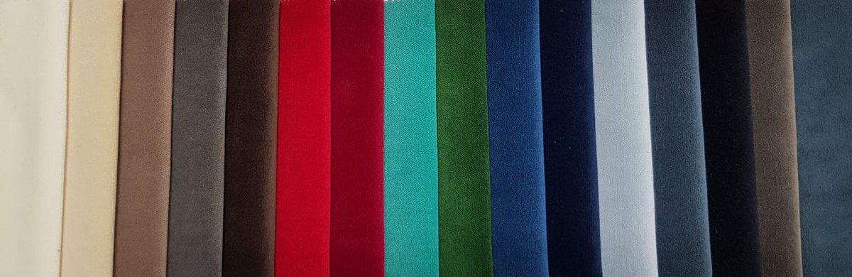 TextilBatavia's tweet photo. ¡Hemos ampliado el colorido de nuestro Terciopelo 390 ignífugo!¿Lo has visto? https://t.co/dw6O4ahTE7