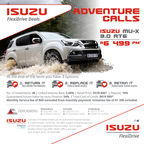 Perdeberg Isuzu tweet media