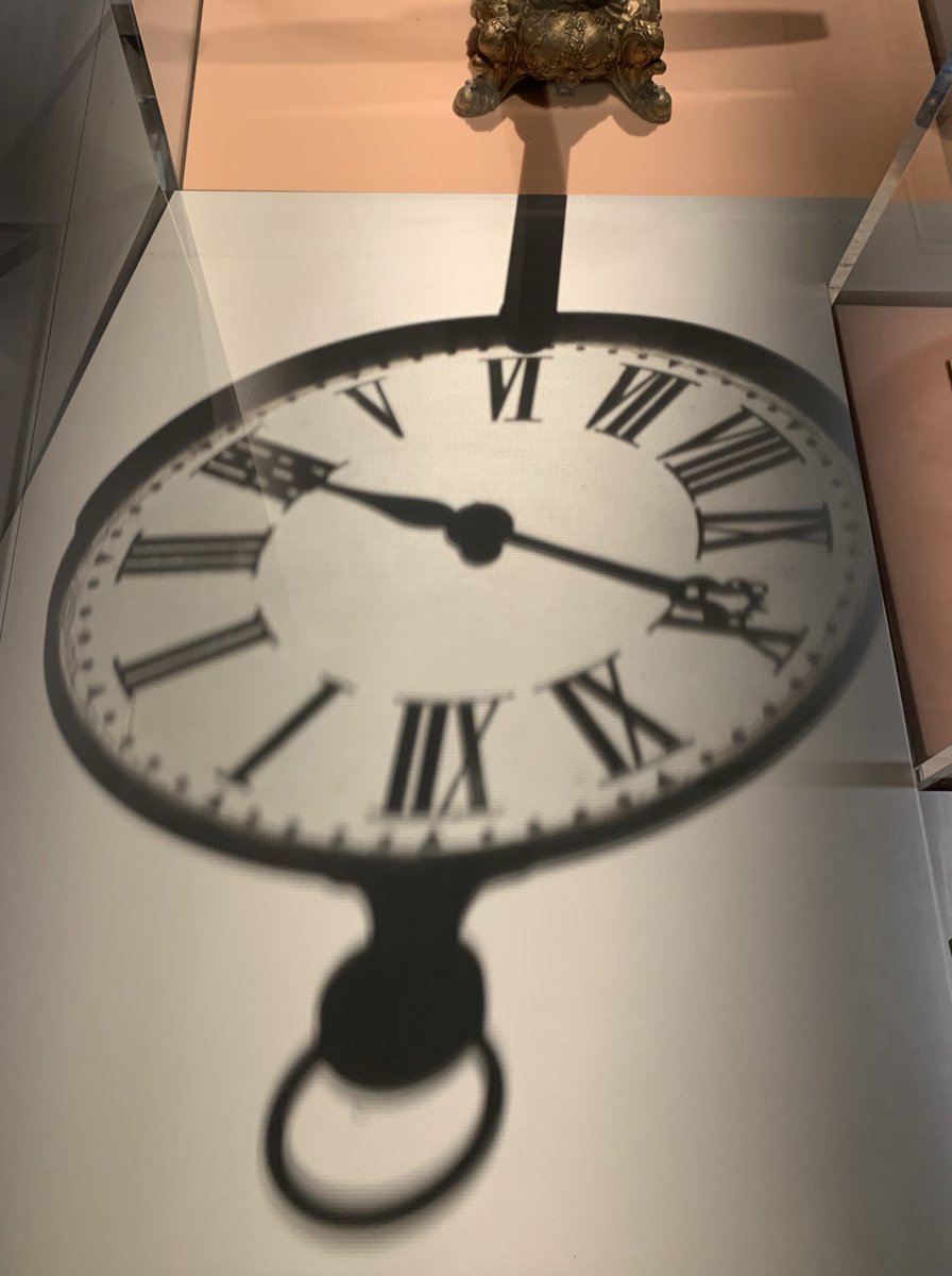 the_watchnerd's tweet image. #clocknerd-related #MuseumofShadows at the @ExploreWellcome’s new exhibition, Smoke and Mirrors #spiritclock