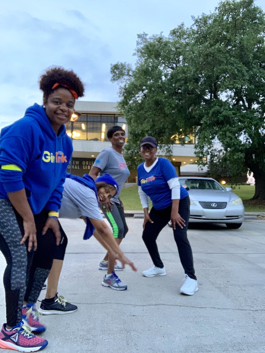 geauxnatural's tweet photo. #TeamSunrise
#Day3
#Week1
#10WeekWalkChallenge
#NeverADullMoment π€
#NewOrleansEastHospital
#nolatreks
#GirlTrek https://t.co/YQfu3hxNSd