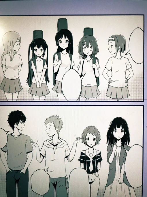 昔描いた漫画カットが下手だったので描き直したり直さなかったり 