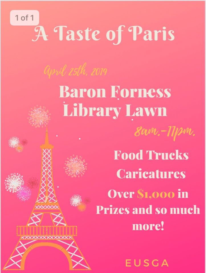 eupsga's tweet photo. NEXT THURSDAY! Join us for our final event of the year on the front lawn of the library! So much happening and so much to do, see you there! https://t.co/8bsGkn6ET4