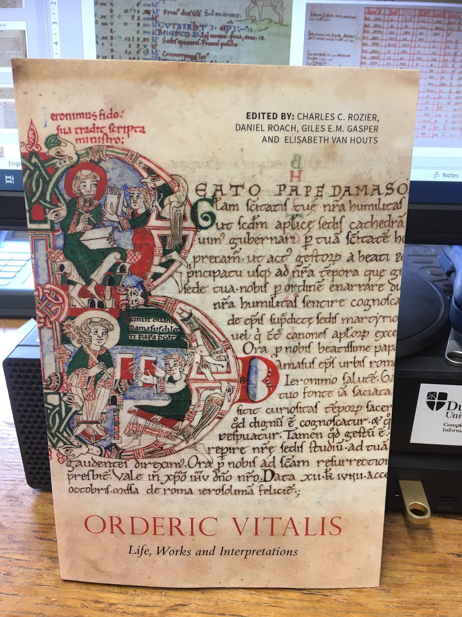 Delighted to get my hands on the paperback of this. Thank you to <a href="/CanaryCaroline/">Caroline Palmer</a> and all at <a href="/boydellbrewer/">Boydell & Brewer</a> It can be ORDERed now for just £20! boydellandbrewer.com/orderic-vitali…