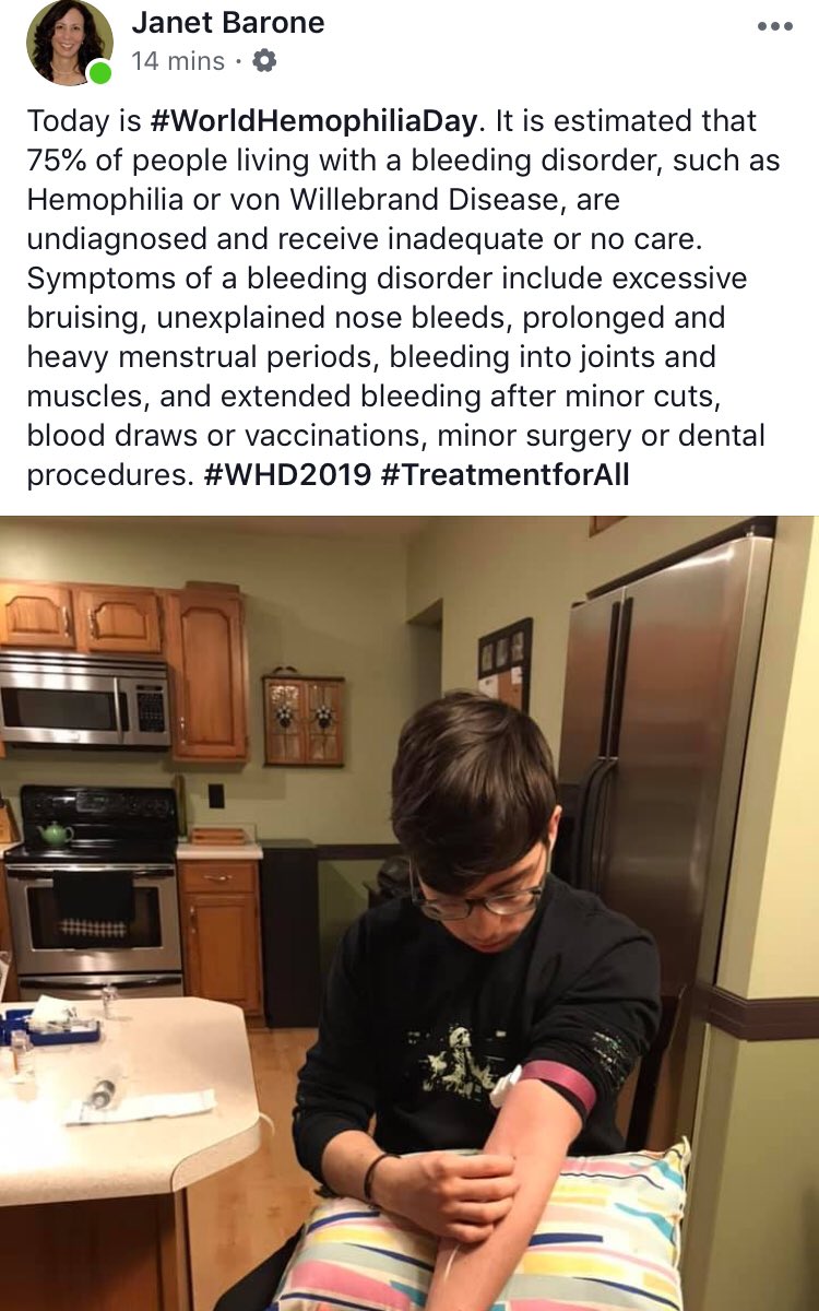 WPABDF's tweet photo. #WorldHemophiliaDay, #WHD2019, #bleedingdisorders, #TreatmentforAll #ShowYourRed #LightItUpRed https://t.co/L4K6992EHj