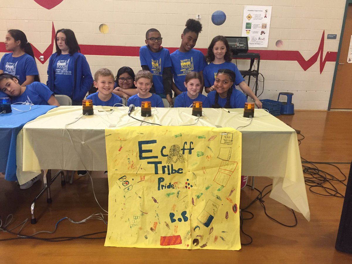 EcoffLibrary's tweet image. Congrats to the BOB team on an excellent season @EcoffElementary! #ccpslibraries