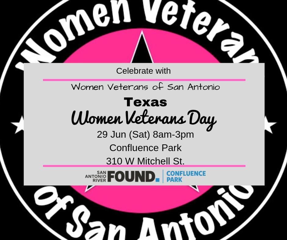 WomenVetsOfSA's tweet photo. Save the Date!!! --- 29 June 2019 ---
Join Women Veterans of San Antonio as we honor women Veterans and celebrate Texas Women Veterans Day!
Stay tuned for more information!
#WVSAsisterhood #joinWVSA #WomenAreVeteransToo #SheServed #army #airforce #navy #marines #coastguard https://t.co/eimoywPeor