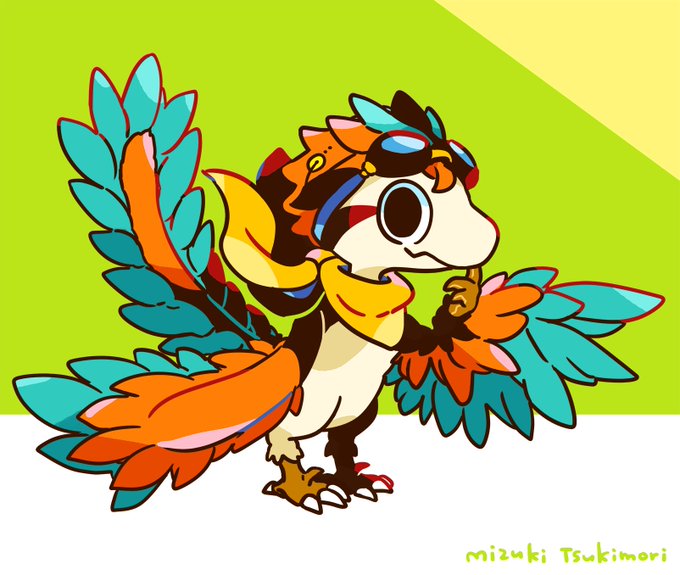 始祖鳥のtwitterイラスト検索結果 古い順