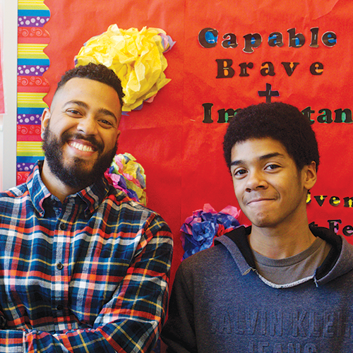 "I faced some challenges in my life that made it hard for me to control my temper. But I found a caring adult in my school who saw beyond my anger to the smart, funny person I really am." Angelo is more than the challenges he faces. See #WhatWeAreMadeOf: inschools.us/a7e75