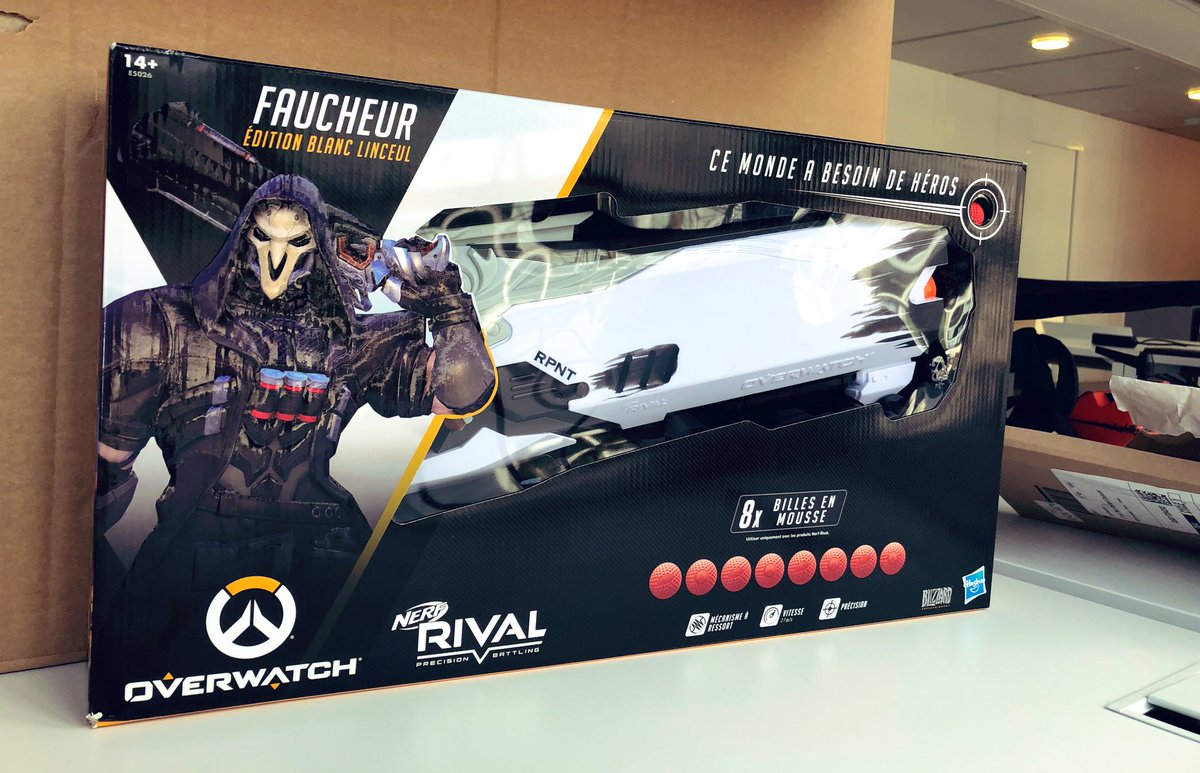 wootbox_fr's tweet photo. RT + Follow @wootbox_fr pour tenter de gagner ce magnifique Nerf @OverwatchFR ! 😱🥳😍
TAS le 22/04 https://t.co/bIxSobP0R4