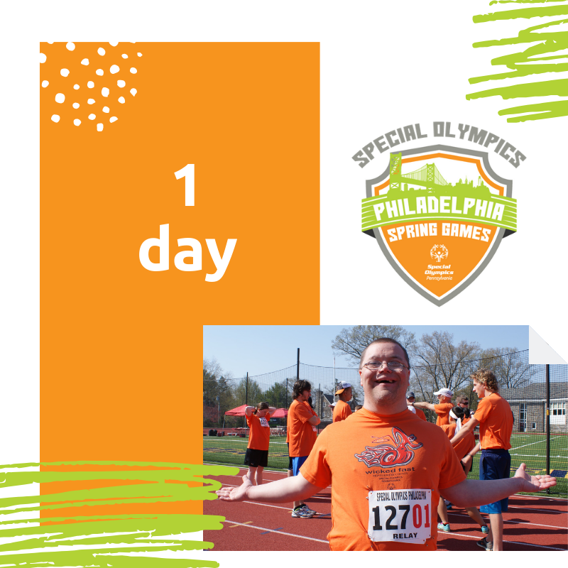 SOPAPhilly's tweet photo. You comin, or what? #PhillySpringGames is tomorrow and we can't wait to see you there! Stop by for a few minutes or a few hours and watch the transformative joy of sport! #InclusionRevolution #Athletics #Basketball #Tennis #YoungAthletes https://t.co/TJts7L2OYj