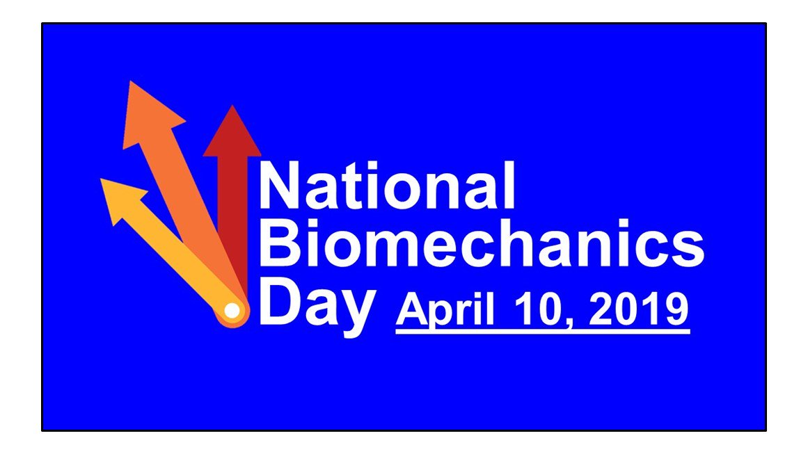 BiomechanicsDay's tweet photo. @JohnRHutchinson Another example of the greatness of #Biomechanics and #WhereScienceMeetsFun nature of our #Science. #NBD2019 = more smiles on more faces! Thanks John and crew for joining the #Worldwide celebration. @BASESBIG2019 @basesuk @ISBiomechanics https://t.co/O23kZ8xSEd