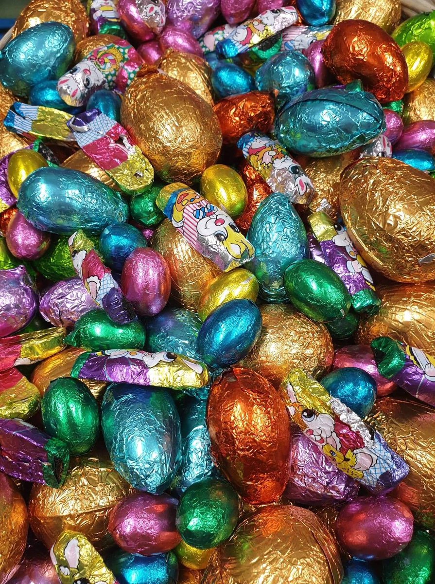 We're all very egg-cited about what the Easter bunny is bringing on Saturday!  Chocolate galore! Call in between 11am-2pm to find the Easter bunny and his helper to get FREE chocolate and a balloon!