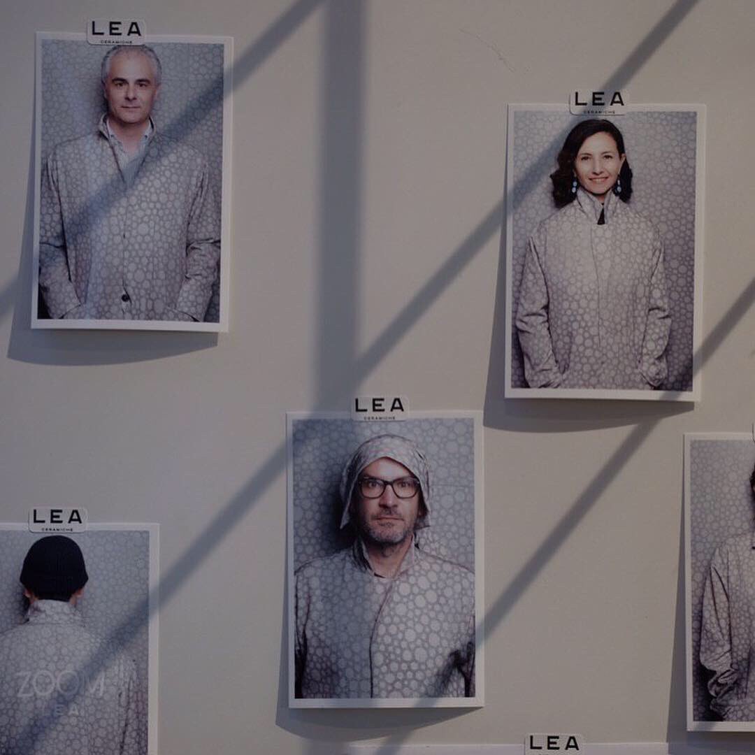 lea_cer's tweet photo. Custom shots by @benedusi, who captured the Lea Ceramiche showroom visitors, surrounded by a camouflage game with the new line of ZOOM surfaces signed @fabionovembre 

#mdw19 #ZOOMbyLea @KartellOfficial @fuorisalone https://t.co/nPQJMnZX1x
