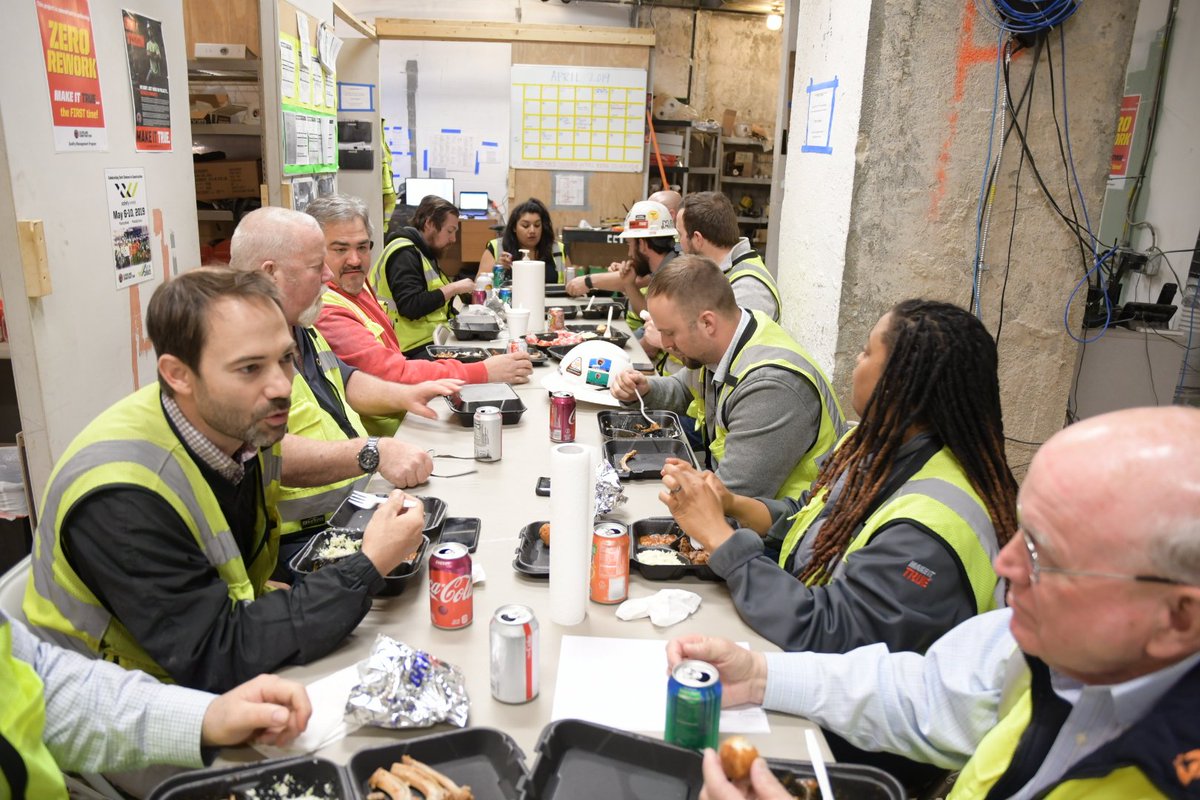 CCI_Contractors's tweet image. Great food and laughs amongst our management team during lunch at our jobsite in #Asheville. #TrueFamily #TrueContractors.