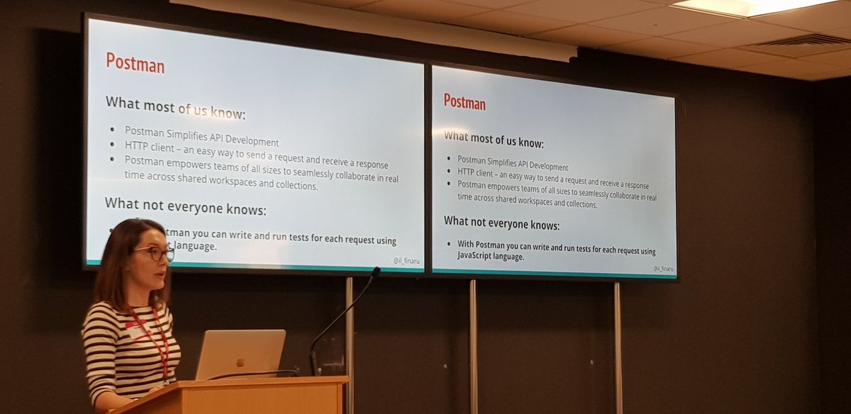 ThePirateTester's tweet image. First up, @il_finaru dives into what @postmanclient client is to #MidsTest