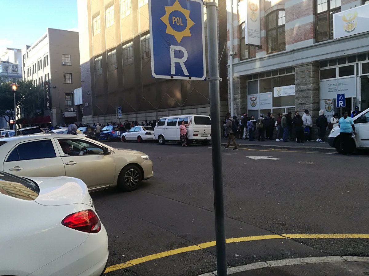 lesley26za's tweet photo. @TimesLIVE You need a day off from work to process Home Affairs applications. @HomeAffairsSA Cape Town You need to review your workflow process!. To process photos and prints from 6:45 number 143 in the queue with an estimated completion time of  4hrs @Cape Town https://t.co/0BvLFY7nLu