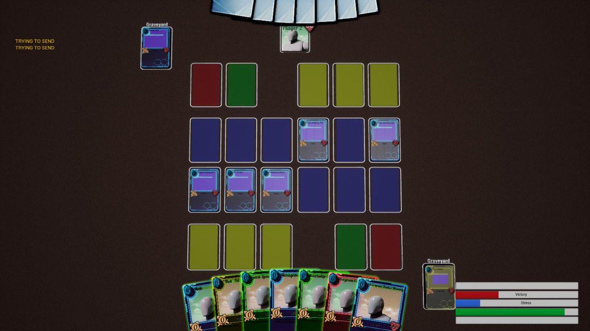 bbopaus1999's tweet image. Finally dumped most of the default assets in CGT:TCG. Still a little ways to go, but it looks cohesive enough and it&apos;s not a bunch of grey on grey! Just have to finish replacing the Unreal Mannequin with some custom icons.

#PurdueGameDev #UnrealEngine #GameDev