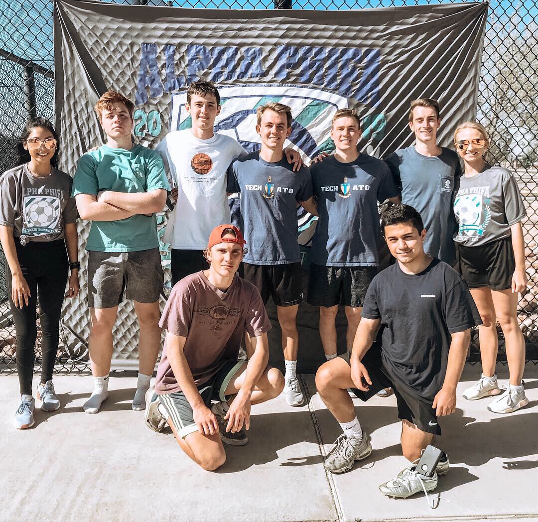 This past Sunday we hosted our 2nd Annual Alpha Phifa Soccer Tournament!! 🤩💙⚽️ Shoutout to <a href="/TTUMensSoccer/">TTU Men's Soccer</a> for winning first, and <a href="/ATO_TexasTech/">ATO Texas Tech</a> for making second 🏆 All proceeds went to the Alpha Phi Foundation supporting women’s heart health, so thank you to everyone who came!