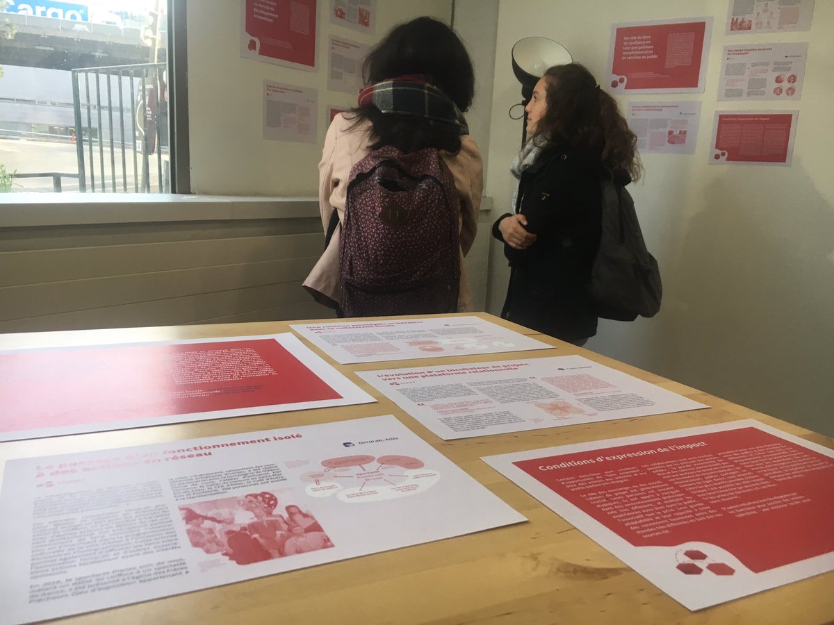 Ouishare_Fr's tweet photo. Pour découvrir les 8 terrains et les impacts, nous avons installé une exposition à #MorningOS, entre le billard et la cuisine ;) https://t.co/uPHczSSvPP