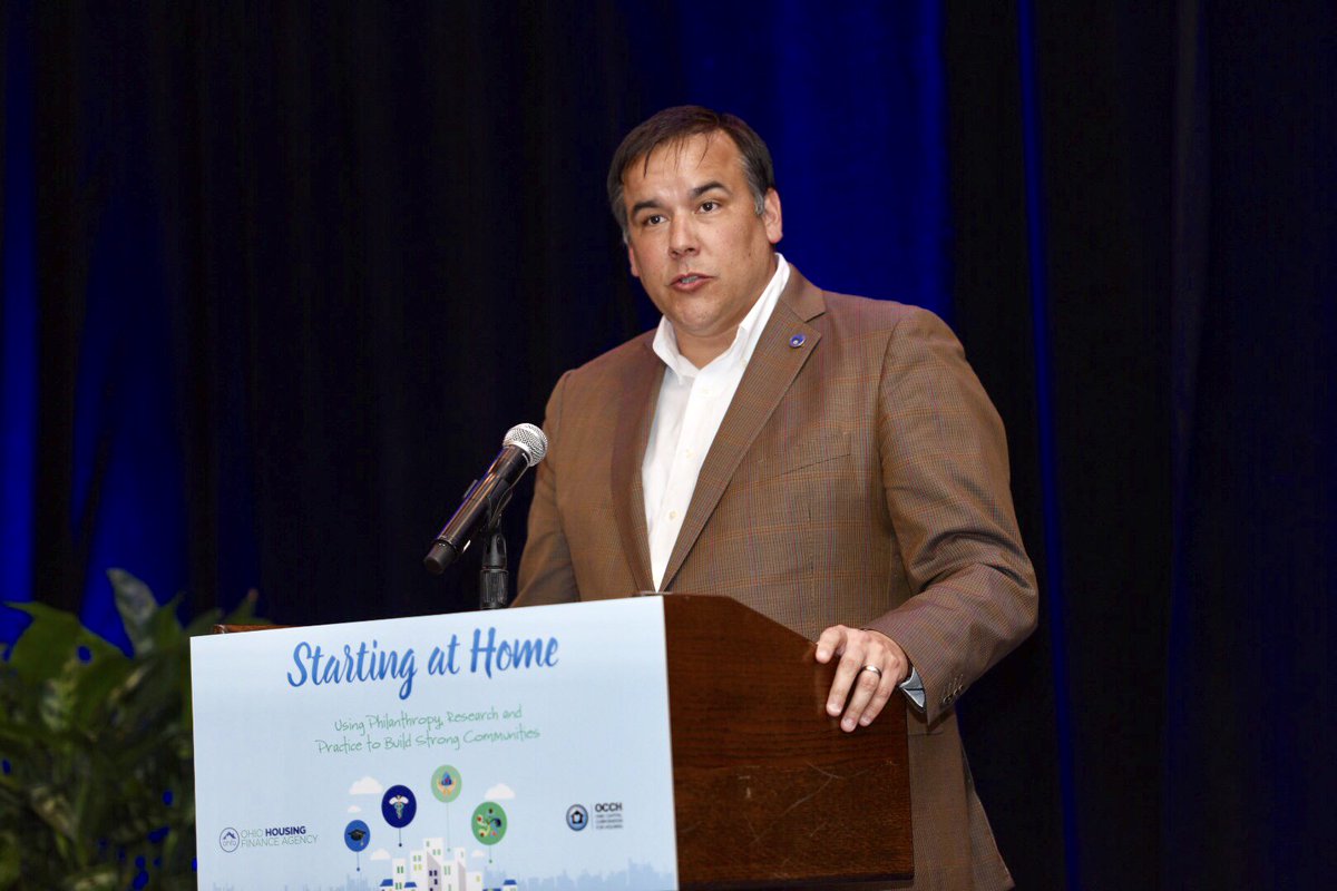 OhioHousing's tweet photo. "54,000 households in Franklin County spend more than half of their income on housing. That is an #affordablehousing problem."
~ @MayorGinther #sah2018 https://t.co/1aXPcANkXd