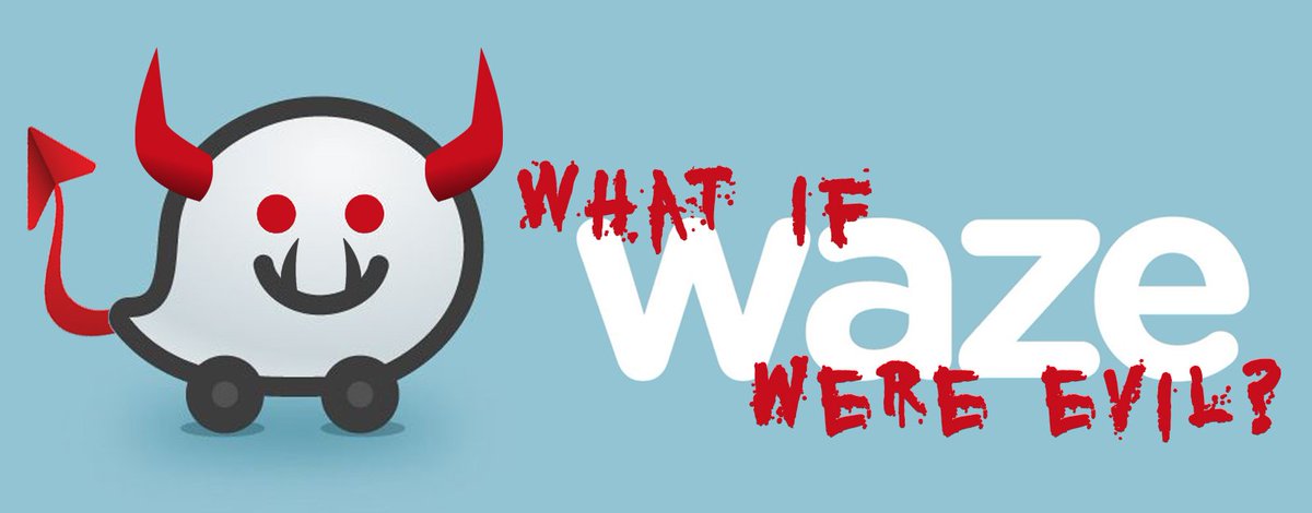 When #BlackMirror meets #FutureofMobility : what if #Waze were evil? bit.ly/2v7OVCT #NotTrue #OrIsIt