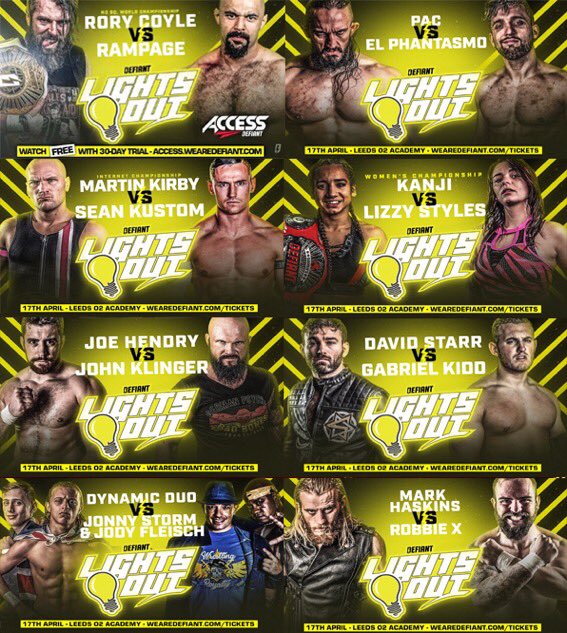 Watch defiant wrestling clearance