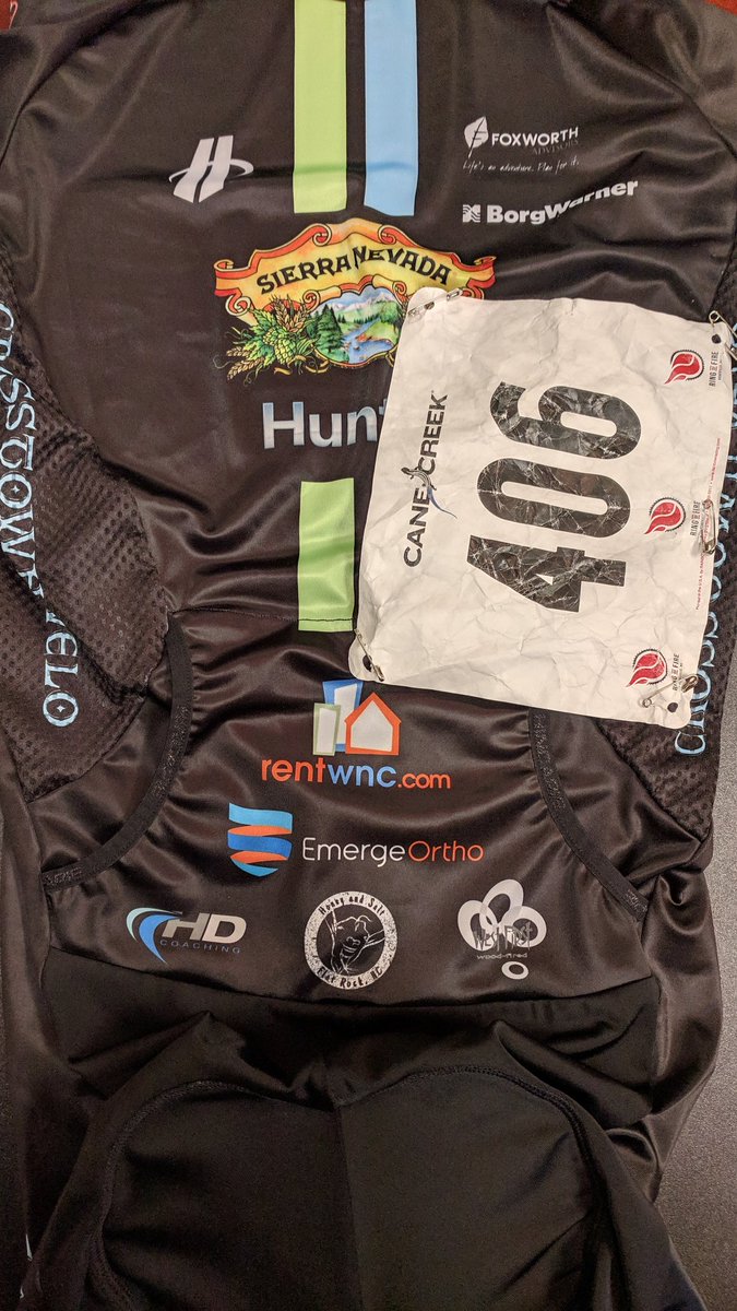 Ring Of Fire is going to be 🔥 tonight. So excited, I've already pinned my number on while sitting at my desk! <a href="/VeloSportsAVL/">VeloSports Racing</a> #828isgreat
