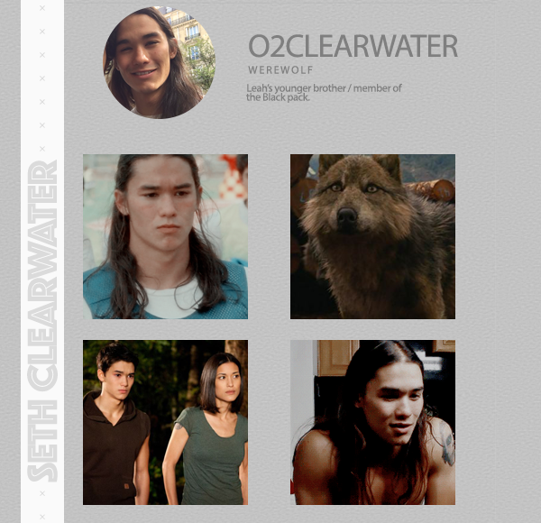 O2CLEARWATER's tweet image. # 🐺∫were·wolf (n.) α person who chαnges for periods of time into α wolf.  › Seth Cleαrwαter ━ you wαnt to me to be αll doom αnd gloom, or just shut up?