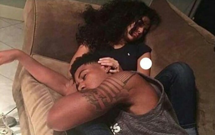 She work, I work..i spoil her, she spoil me..if I ain't got she do, when she ain't got it I do, get you a teammate..