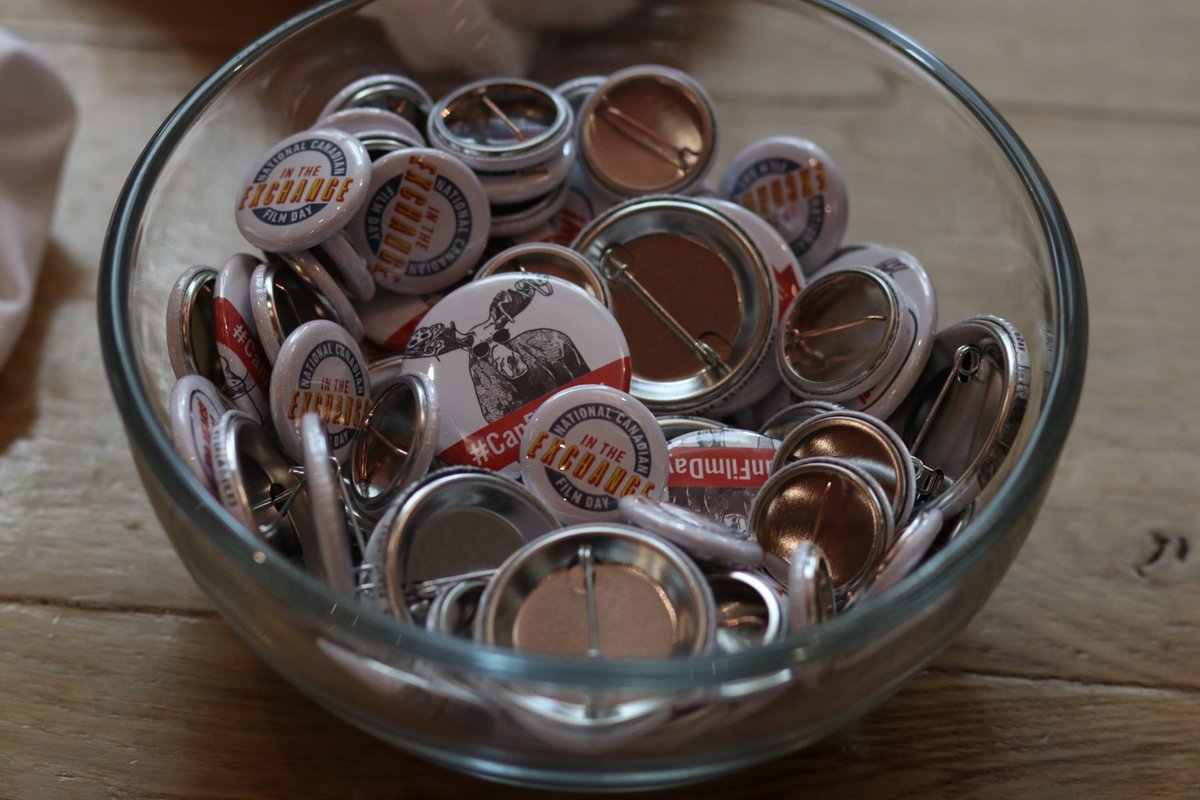 GetOnSetMB's tweet image. We've got buttons to give out at all location! Be sure to take a few before you watch each film. @Ex_District_Wpg @OnScreenMB #filmdayintheexchange #mbfilms #iheartmbfilms #winnipeg #manitoba