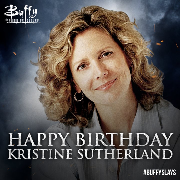 A very happy birthday to Kristine Sutherland, the mother we all wanted  