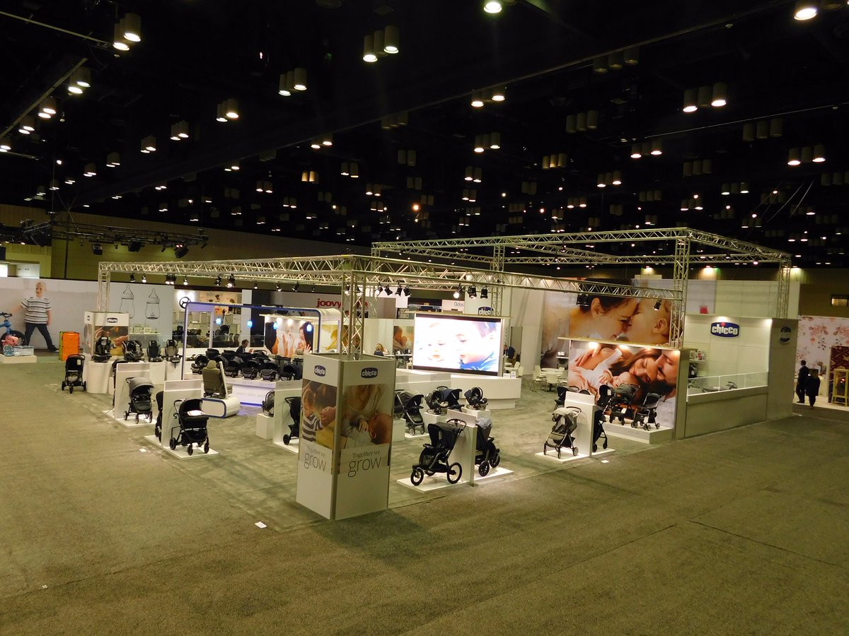 MooseExhibits's tweet photo. Check out Chicco at JPMA Orlando! #jpmashow #goteammoose #tradeshow https://t.co/ajGe5wsU1O