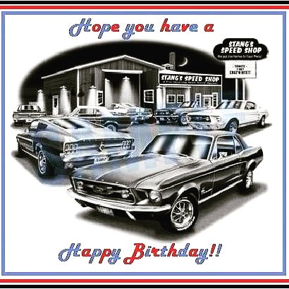 Happy 55th birthday, Mustang! You've gone through so many changes over the years, but who hasn't?! Remember that awkward growth spurt in the 70s?? Much love, muscle, and many more years! #happybirthday #mustanglove #55yearsold #55yearsyoung #mustang