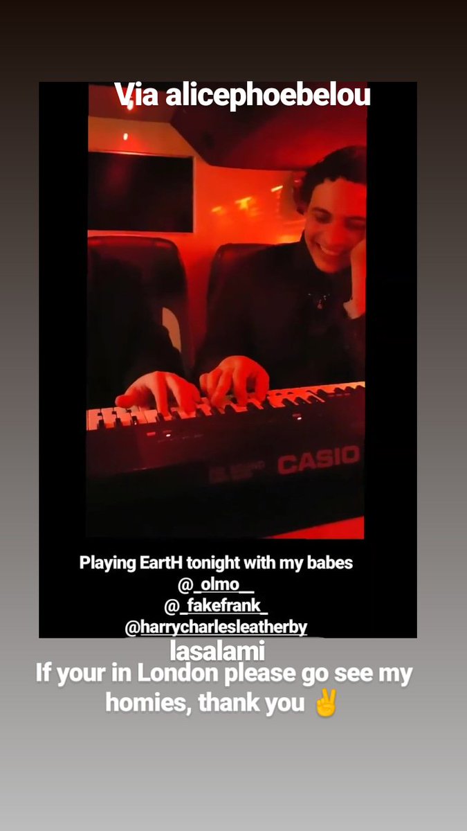 FDGolbe's tweet photo. If your in London go check out @alicephoebelou  with @LASalami an #Olmoandmathilda there going to be at Earth in London. https://t.co/MCG70ZTPMe