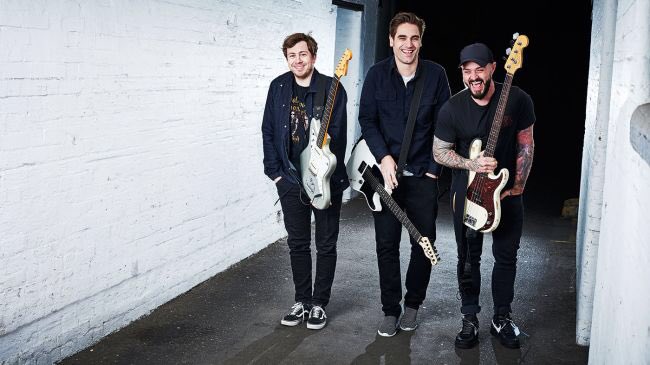 bustedworld's tweet photo. ✨New picture of @Busted from their interview with @MusicRadar ✨

📸: Olly Curtis / Future https://t.co/rs29glMV9o