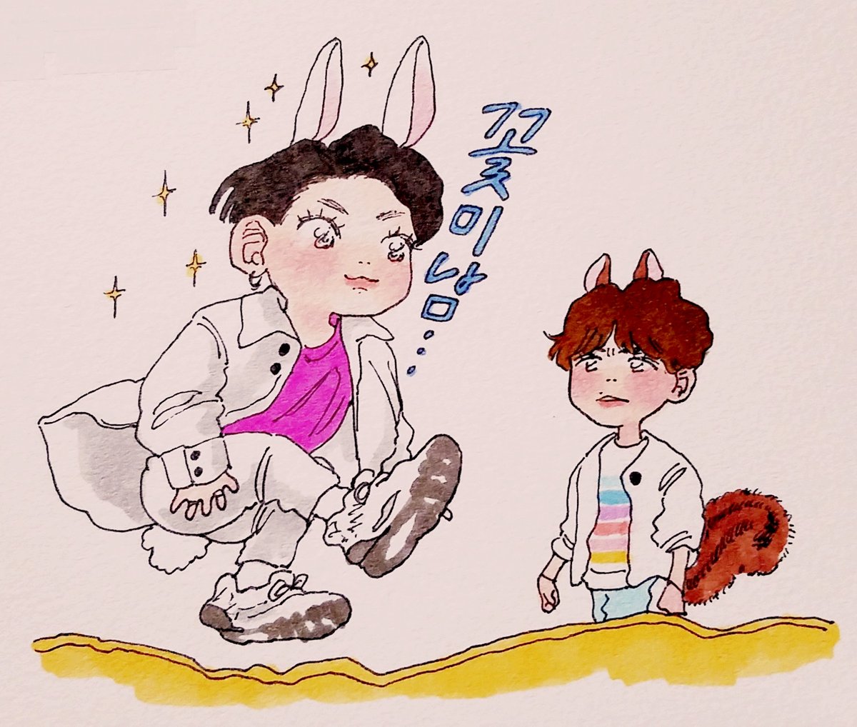 39daegu_'s tweet image. #BTS #정국 #제이홉