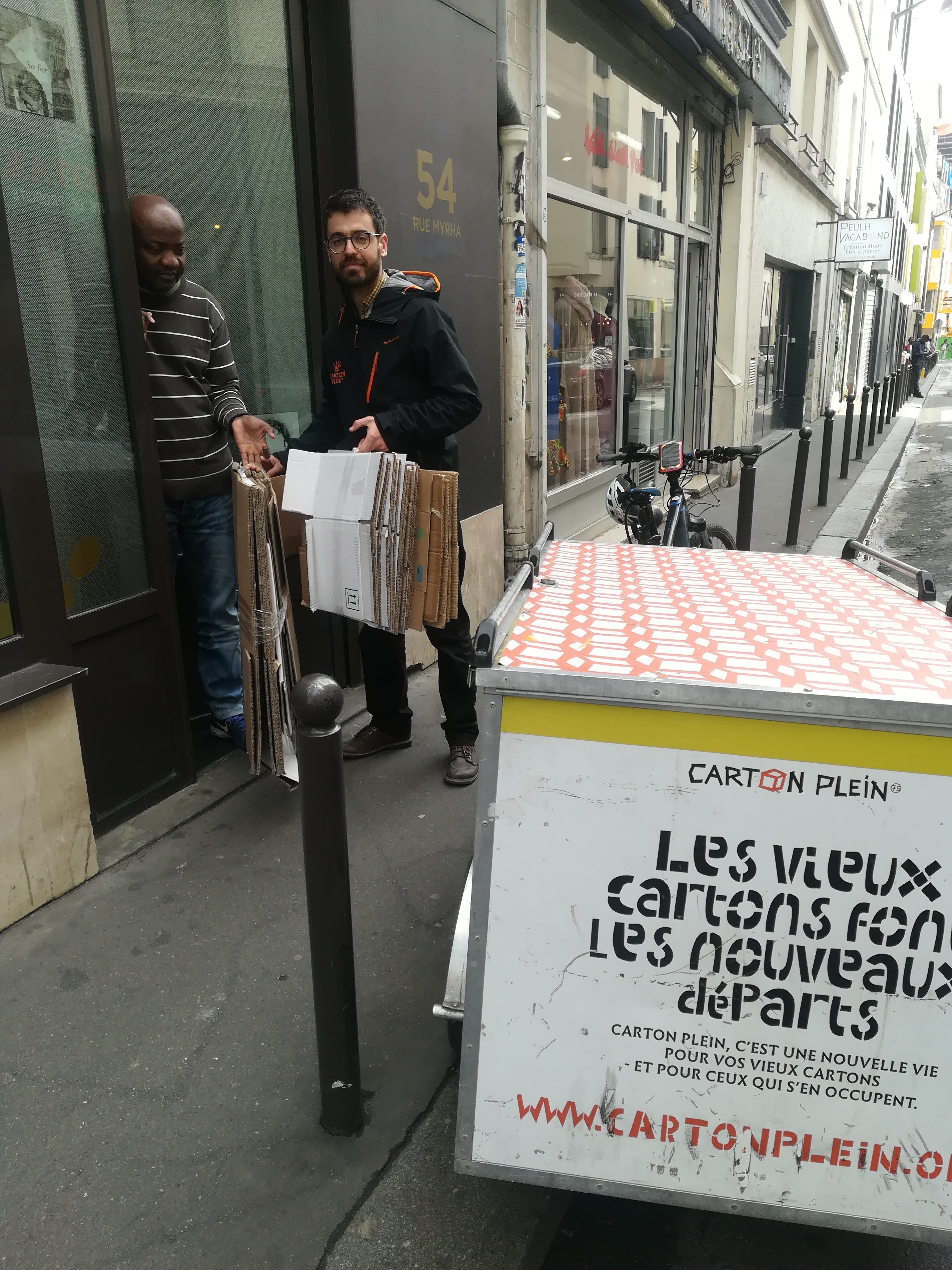 Carton Plein : vieux cartons, nouvelle vie - Ville de Paris