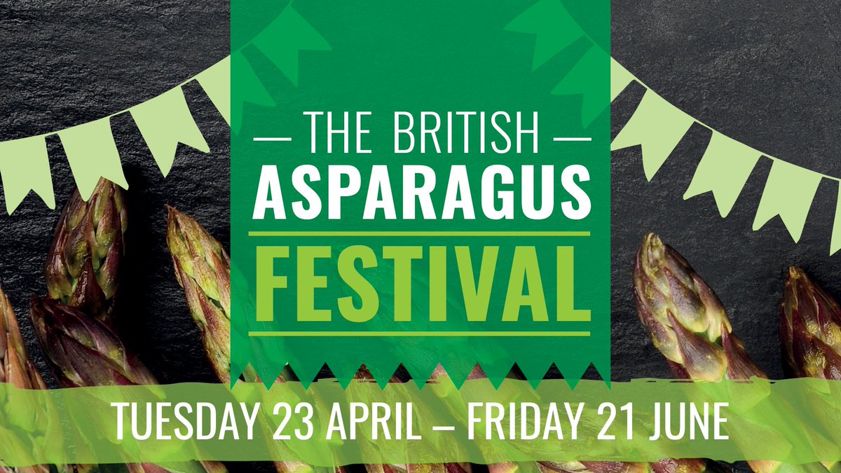 Are you ready for The British Asparagus Festival to start ?
Well you don't have to wait much longer. Visit  <a href="/TheFleeceInn/">The Fleece Inn, Bretforton</a> on Tuesday 23 April for The Great English Asparagus Run and the official launch of the 2019 #BritishAsparagus season and festival.