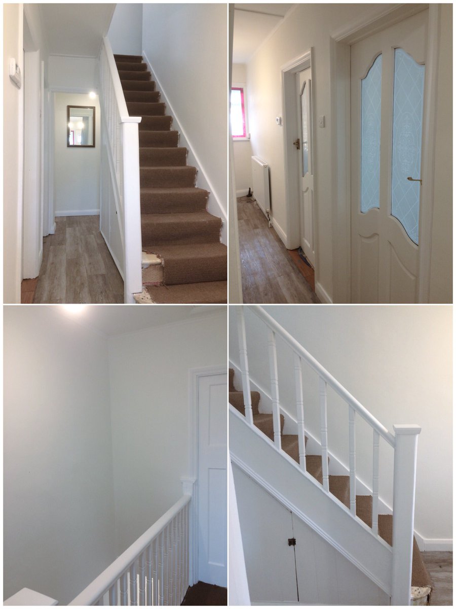 BardallDecor's tweet photo. Job done 4 beds, kitch, bathroom, dining room, living room & HSL๐
Hard work, was pretty rough but enjoyable to see it transform (even better when new carpets are in ๐) Ceilings/Walls @Wallrocklining @DTPaintExpert
W/W @Smith_Rodger #Blockade @AnduraCoatings #TitaniumOne https://t.co/we8YnoYzO8
