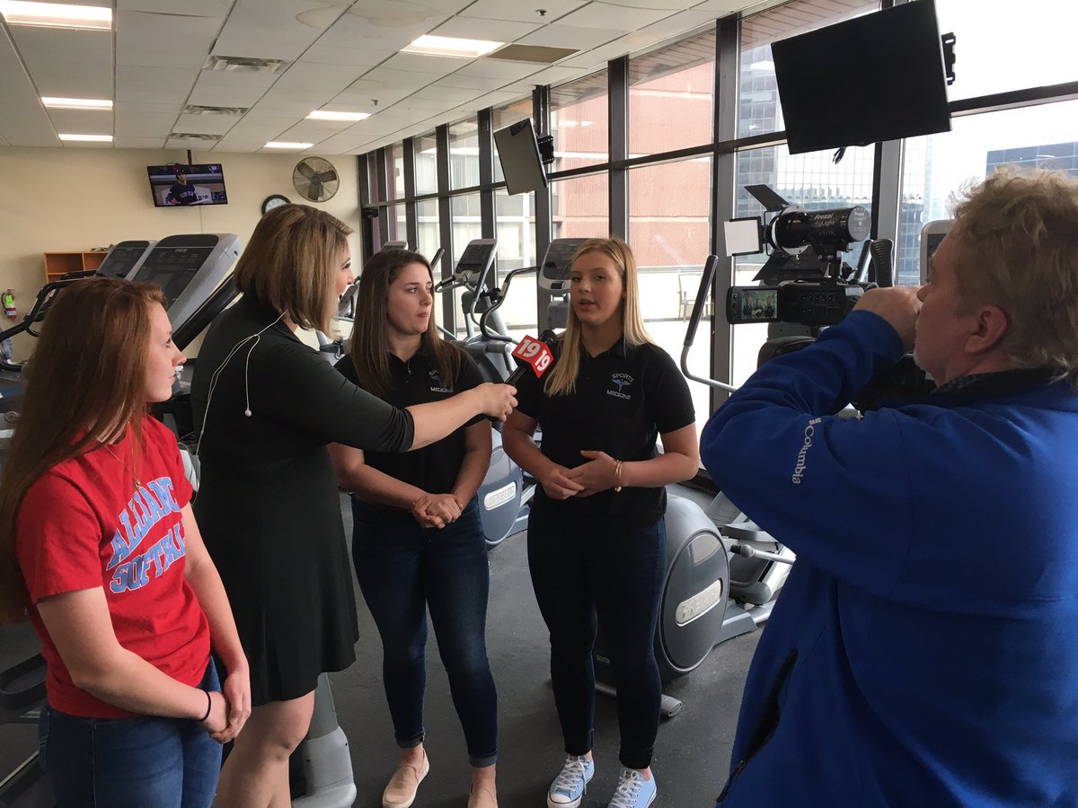 jacksonAHS's tweet photo. Carli, Chloe, and Mia were inspiring on Channel 19 News this morning. Very proud of these girls and their great message! #RepThatA #PlayLikeAGirl https://t.co/PPBj0J6m72