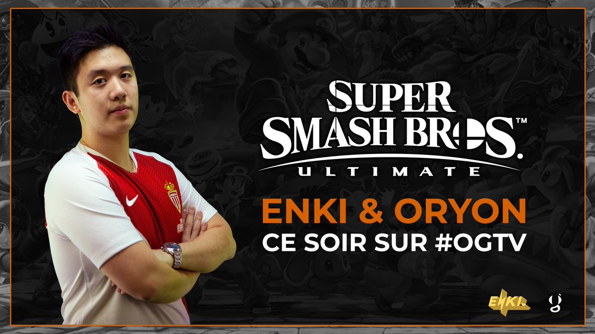 OGaming_TV's tweet photo. Ce soir on reprend les streams #OGSmash de @LightningEnki !
RDV 20h sur #OGTV pour du Ultimate avec @7Oryon, ça va parler Joker ▶️ https://t.co/n6npcI1ZFc https://t.co/ckjYwfHx1R
