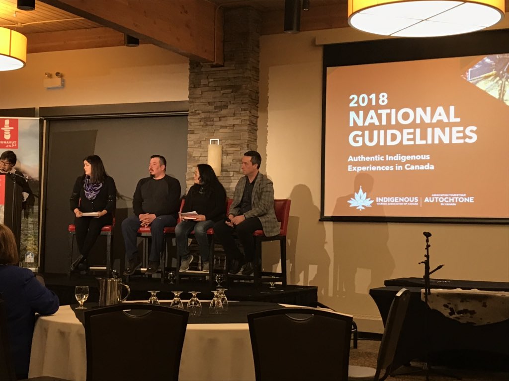 KeithHenryMetis's tweet photo. Good work @ITAC_Corporate team members during #TINS19 Ron Ostrom and Teresa Ryder.
“indigenous tourism is BY Indigenous peoples, not about Indigenous peoples.”
#Indigenous https://t.co/eUlMTn7wiP