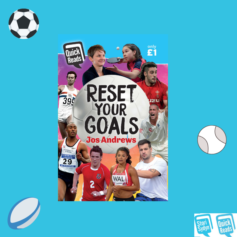 quickreads2020's tweet photo. ‘Reset Your Goals’ by @josandrews takes a closer look at Welsh born cricketer Simon Jones MBE. The book is included in our 2019 #QuickReads available for £1! 📚 @si610 https://t.co/6U5QbdCfh7