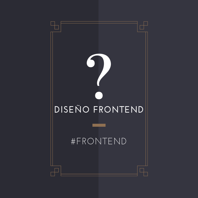dwebwordpress's tweet photo. ¿Qué es diseño frontend? 📍chttp://mtr.cool/ilizzap 👓 #frontend #javascript #desarrollo #programación https://t.co/A3ZcVmId30