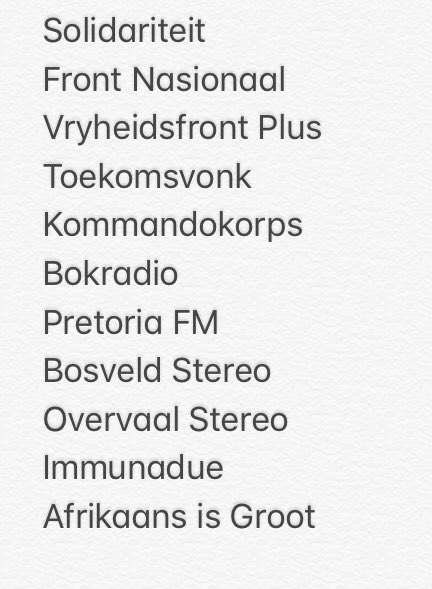 Blondy123abc's tweet photo. Die jongste 16:00 post.
 Dankie aan elkeen van julle. @steve_hofmeyr @kykNET_Ghoemas @StopPlaasmoorde @PieterkuhnPhoto @PretoriaFM @HugoNsing https://t.co/iMbTkfcWGZ