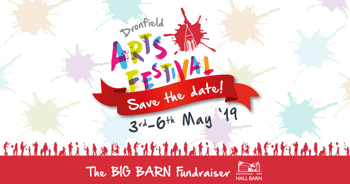 With just over 2 weeks to go until the Dronfield Arts Festival, please check out our line up!  A great low cost weekend for all the family! dronfieldartsfestival.co.uk/events/2019-05/ <a href="/YourDronfield/">Your Dronfield</a> <a href="/Sheffieldis/">#Sheffieldissuper</a> <a href="/promderby2/">DerbyshirePromo2</a> <a href="/DronfieldBarn/">Dronfield Hall Barn</a> #festival #family #performance #RetweeetPlease
