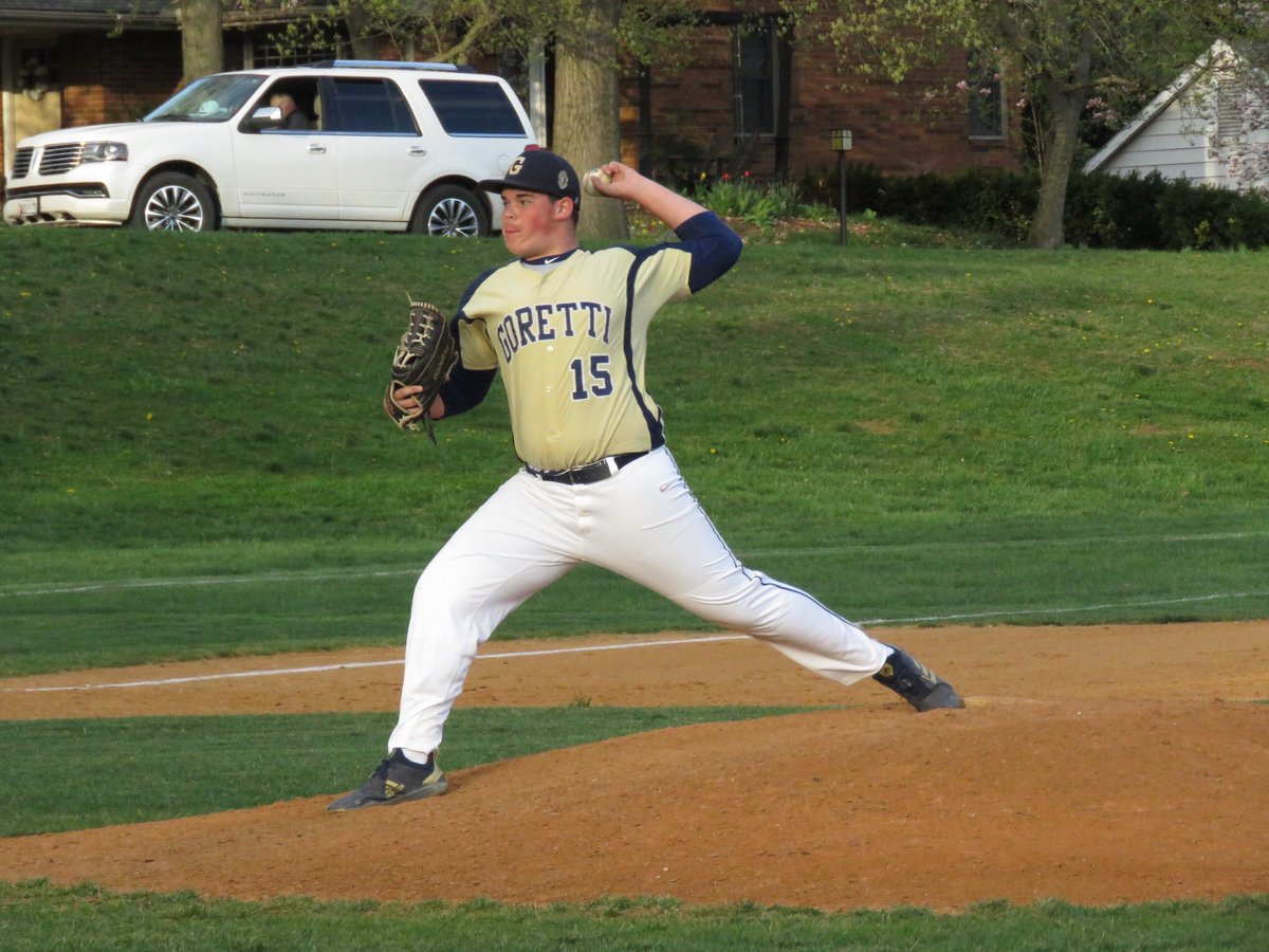 SMGHSBaseball's tweet photo. #CYCLEALERT - Senior @chrismart329 hit for the Cycle & drove in 5 for the Gaels in a 13-2 victory over Mercersburg. @beckerjames2 also hit a 💣. The trio of @david_clever365, @camnmoats & @OwenOConnor0813 scattered 4 hits & struck out 8 on the mound. #GreatDaytobeaGael @SMGHS https://t.co/k2ejVqjPlQ